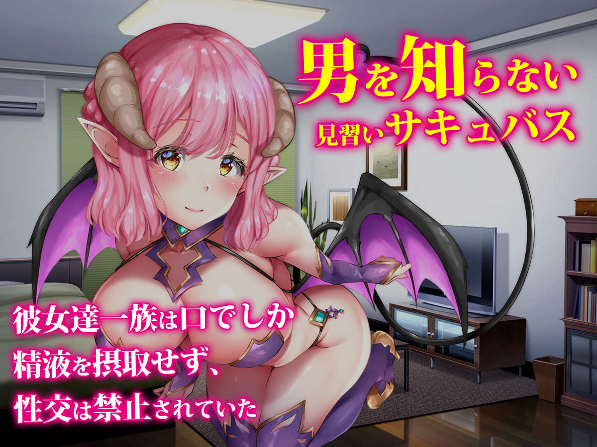 やって来た見習いサキュバスを逆にレイプする同人